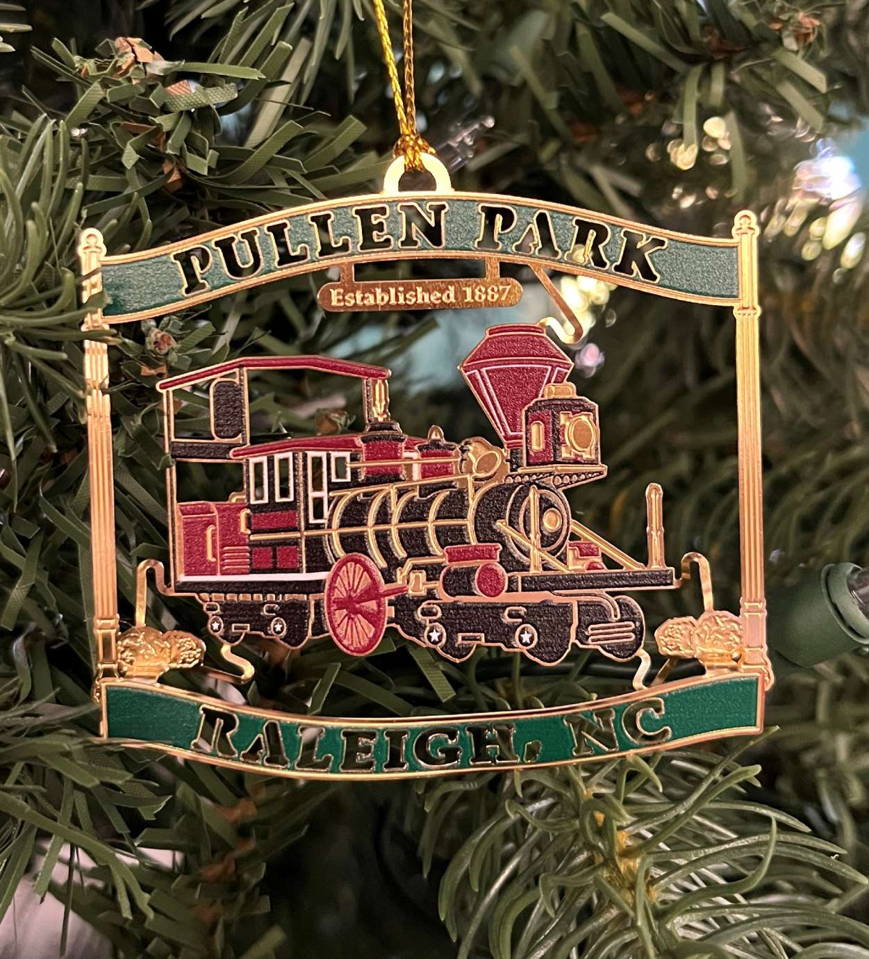 Pullen Park Released Annual Limited Edition Holiday Ornaments